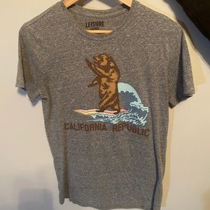 California Republic Gray T-shirt